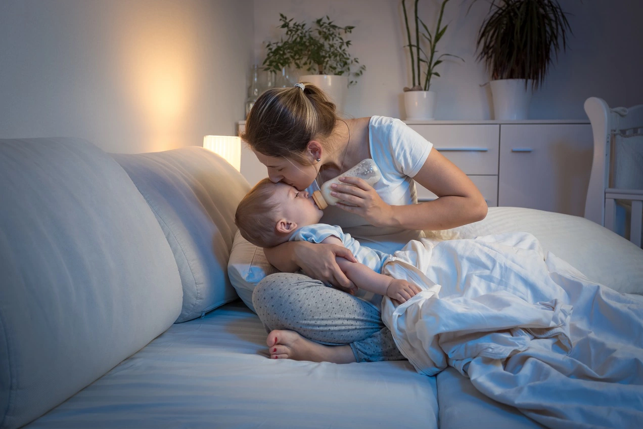 Koszmary u niemowlaka - dlaczego śnią się dziecku?