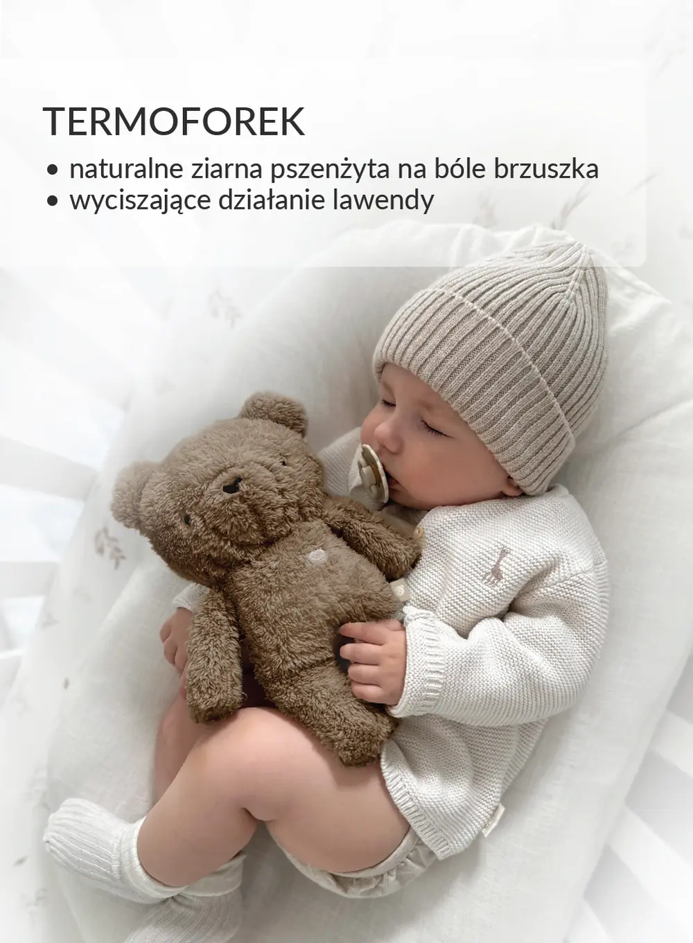 Szumisie®7w1 app z termoforkiem - MIŚ BRĄZ Szumisie®7w1 app z termoforkiem - MIŚ BRĄZ