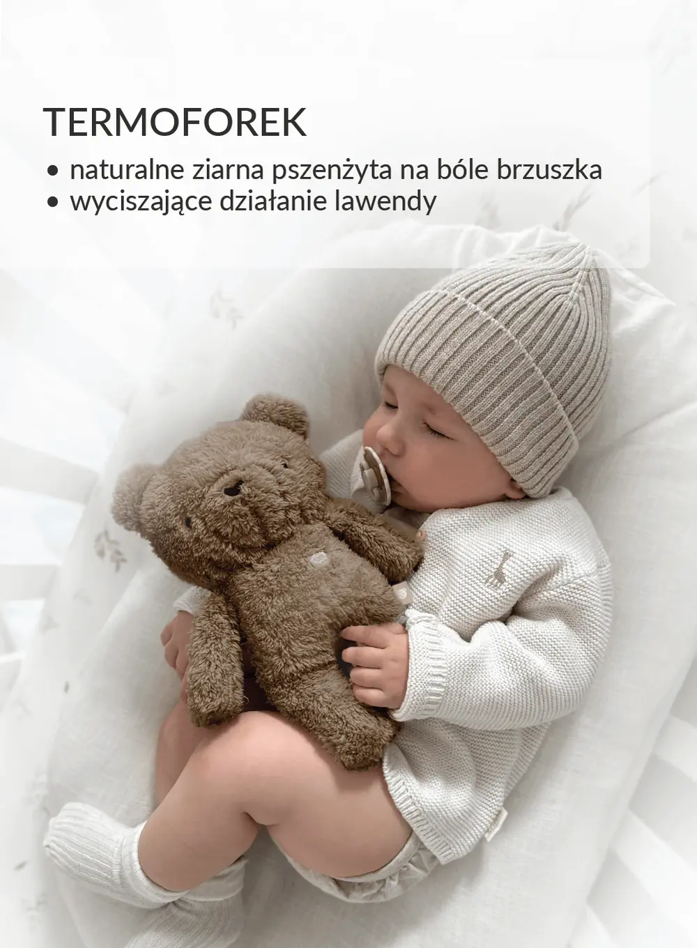 Szumisie® 5w1 z termoforkiem - MIŚ BRĄZ