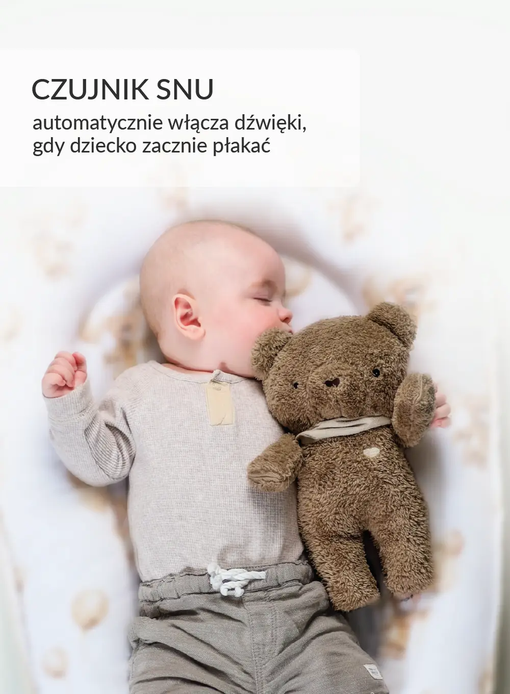Szumisie® Miś 7w1 app - brąz Szumisie® Miś 7w1 app - brąz