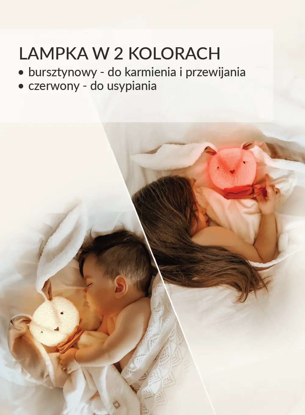 Szumisie® - królik Dou Dou 5w1 z lampką