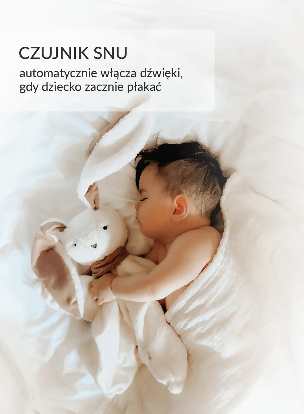 Szumisie® - królik Dou Dou 5w1 z lampką