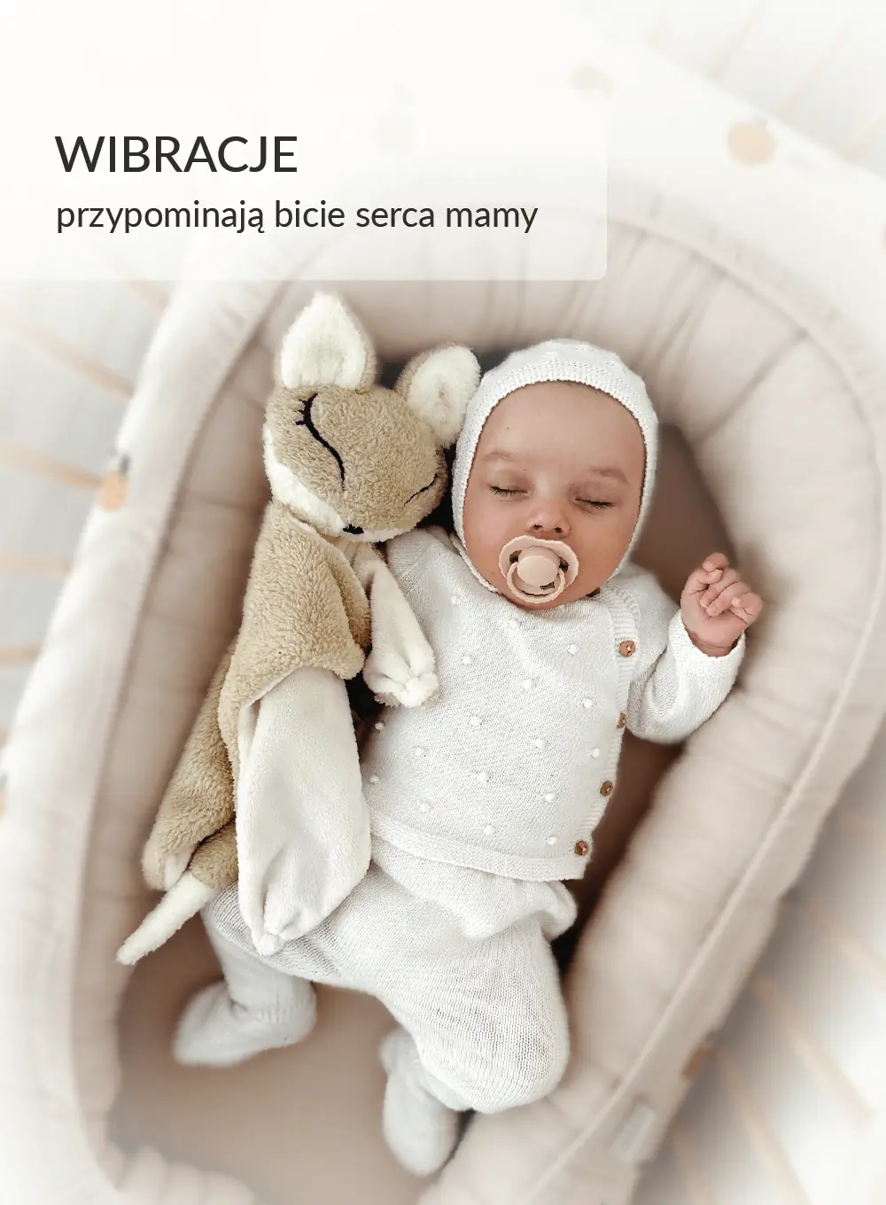 Szumisie® - lisek Dou Dou 5w1 z lampką