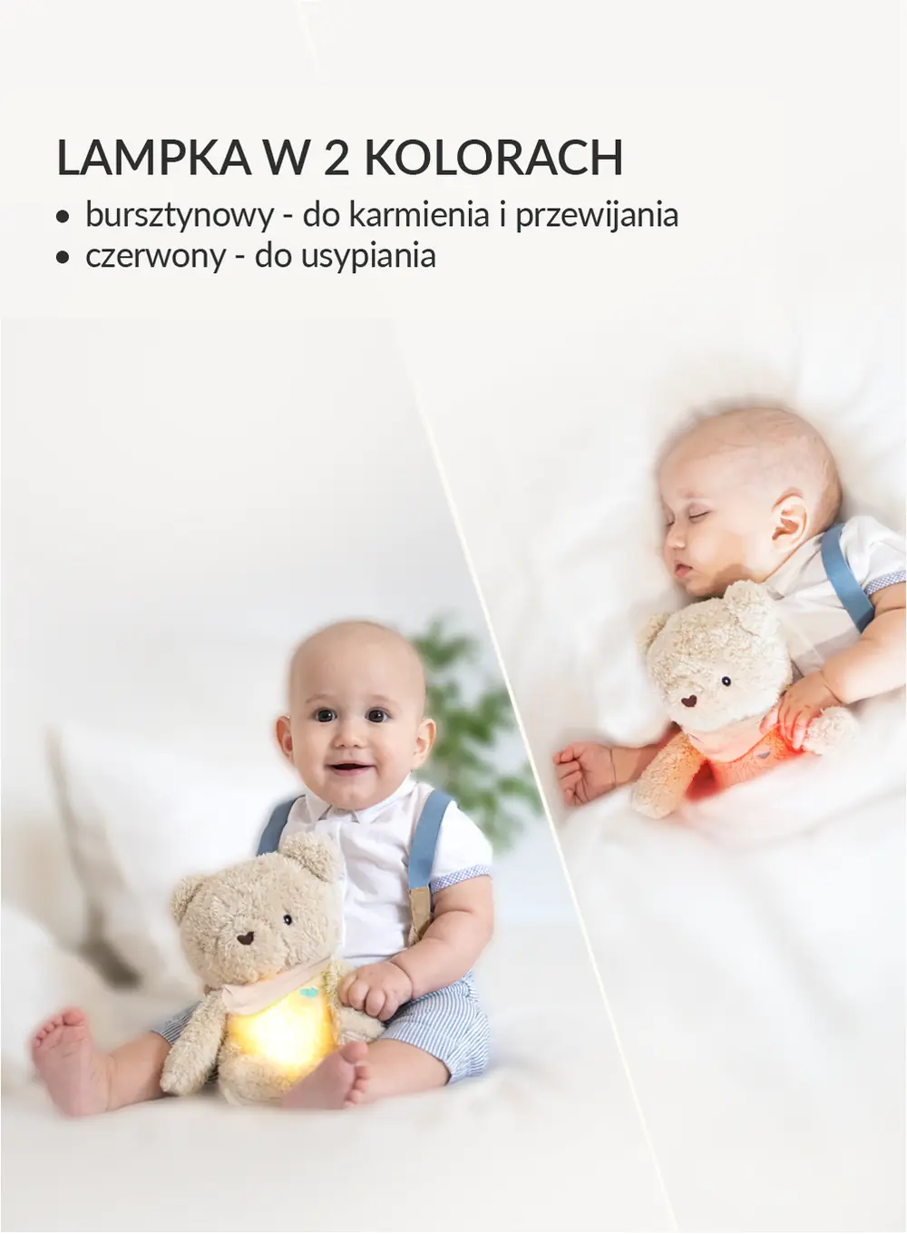 Szumisie® Miś 7w1 app - beż Szumisie® Miś 7w1 app - beż