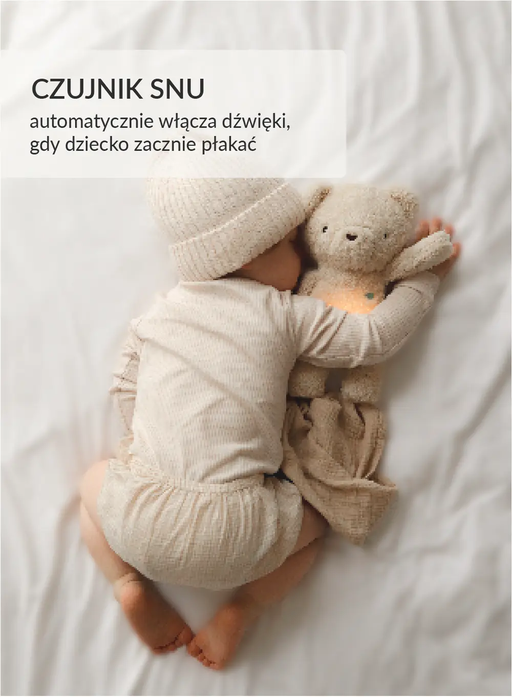 Szumisie® Miś 7w1 app - beż Szumisie® Miś 7w1 app - beż