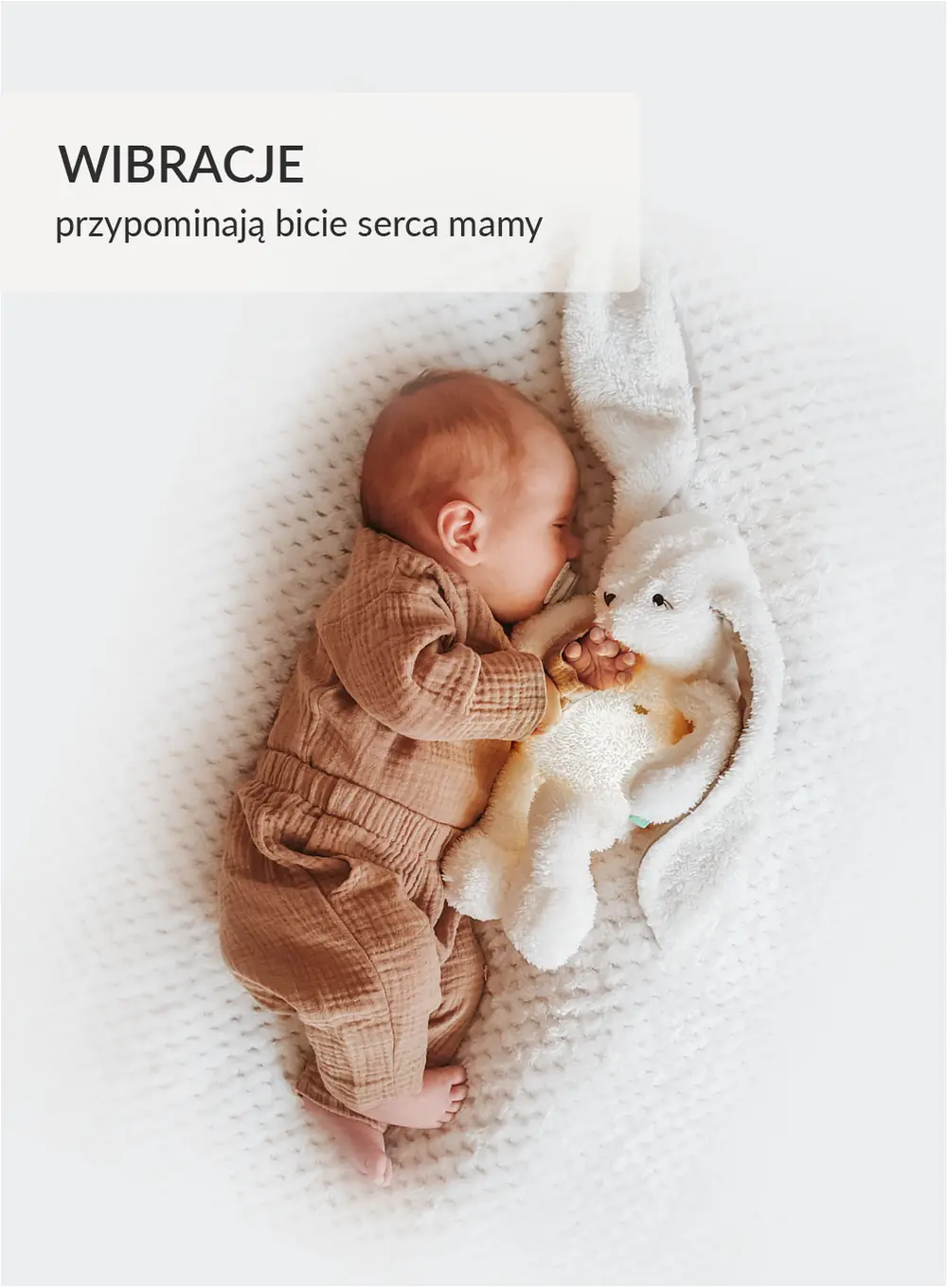 Szumisie® Królik 7w1 app - ecru-róż