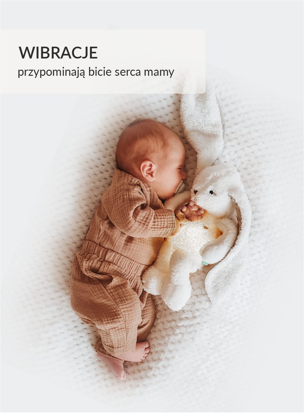 Szumisie® Królik 7w1 app - ecru-róż Szumisie® Królik 7w1 app - ecru-róż