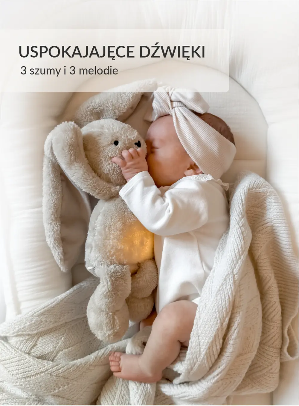 Szumisie® Królik 7w1 app - brąz Szumisie® Królik 7w1 app - brąz