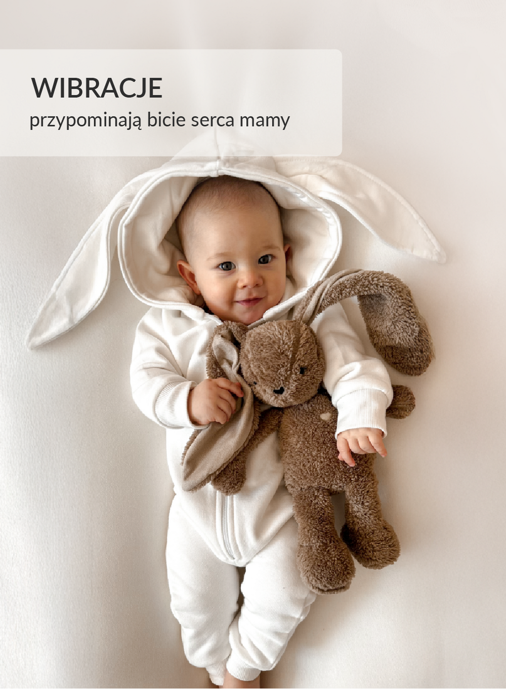 Szumisie®7w1 app z termoforkiem - KRÓLIK RÓŻOWY Szumisie®7w1 app z termoforkiem - KRÓLIK RÓŻOWY