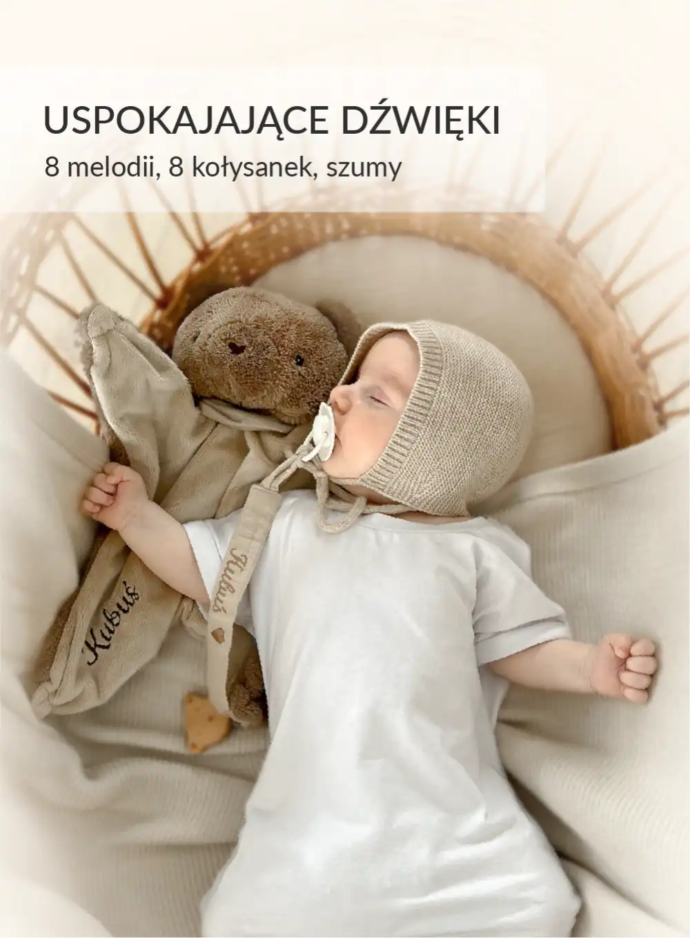 Szumisie Dou Dou miś brąz mechanizm APP