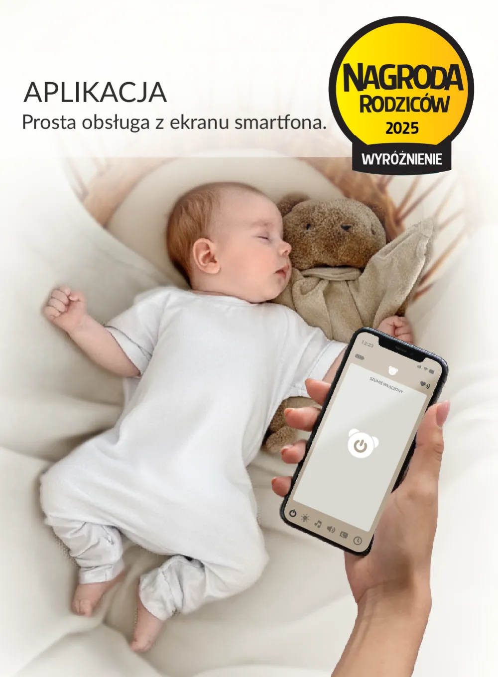 Szumisie Dou Dou miś brąz mechanizm APP