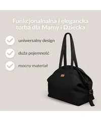 Szumisie® Torba dla mamy - Czarny