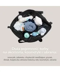 Szumisie® Torba dla mamy - Czarny