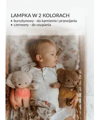 Szumisie® - miś 5w1 z lampką - brąz