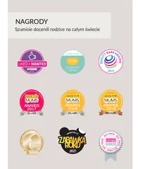 Szumisie® Królik 7w1 app - ecru-róż