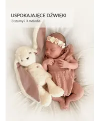 Szumisie®7w1 app z termoforkiem - KRÓLIK UCHO RÓŻOWE Szumisie®7w1 app z termoforkiem - KRÓLIK UCHO RÓŻOWE