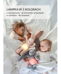 Szumisie®7w1 app z termoforkiem - KRÓLIK BRĄZOWY Szumisie®7w1 app z termoforkiem - KRÓLIK BRĄZOWY