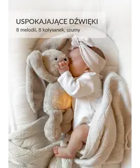 Szumisie®7w1 app z termoforkiem - KRÓLIK BEŻOWY