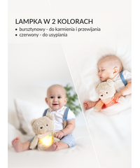 Szumisie®7w1 app z termoforkiem - MIŚ BEŻ Szumisie®7w1 app z termoforkiem - MIŚ BEŻ