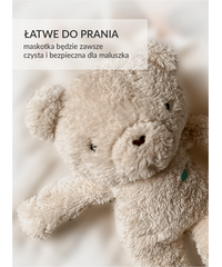 Szumisie®7w1 app z termoforkiem - MIŚ BEŻ Szumisie®7w1 app z termoforkiem - MIŚ BEŻ